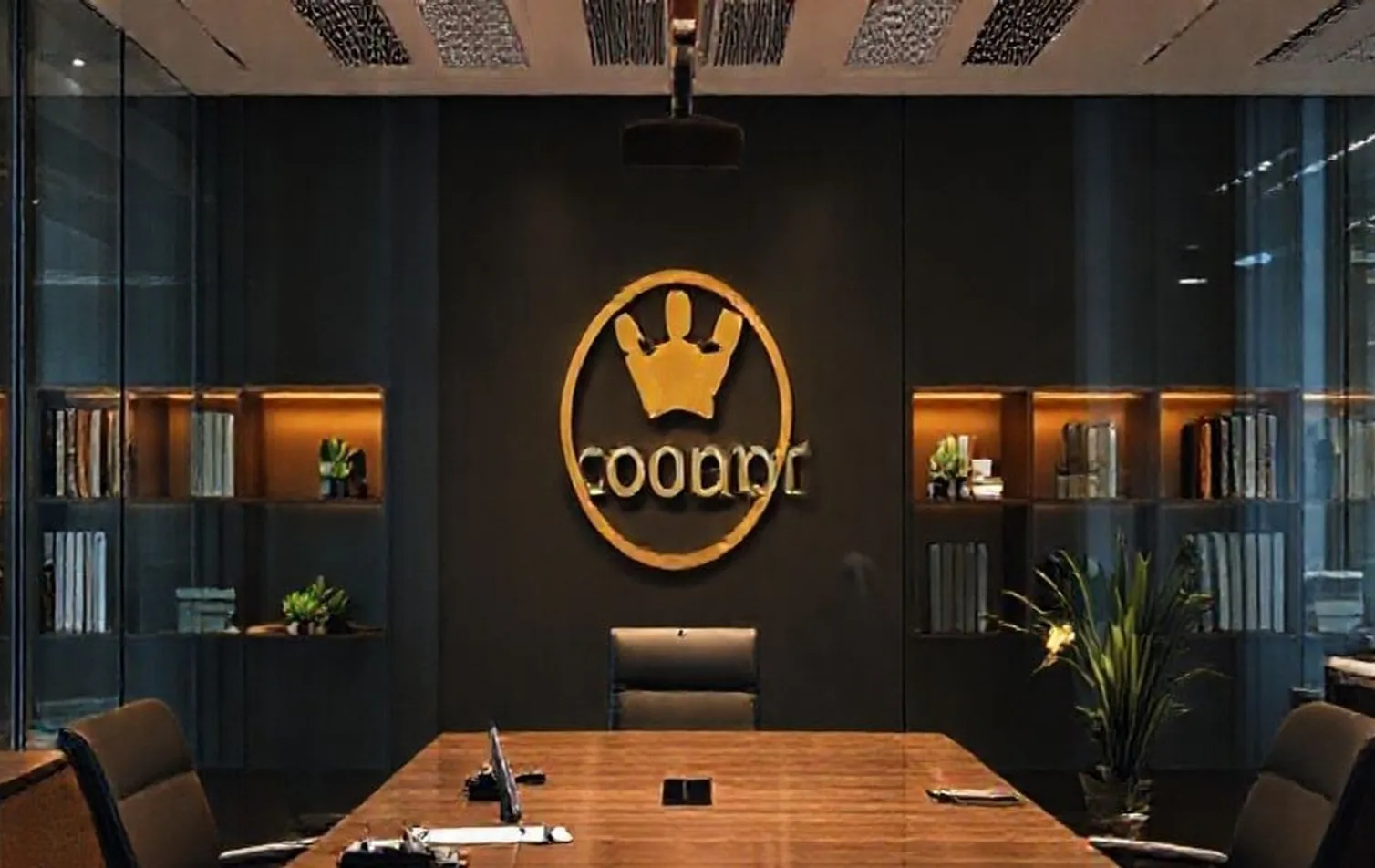 Executive in professional reputation office